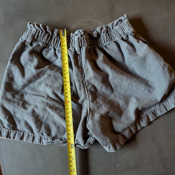 Zara | PAPERBAG SHORTS |Gray - Picture 7 of 16